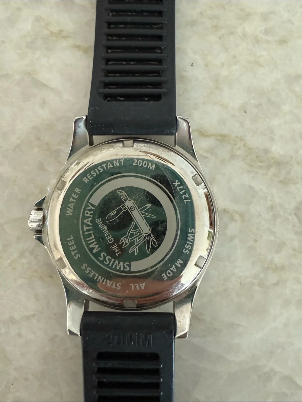 Swiss Military 7217X 200m 40mm Quartz Watch In Good Condition